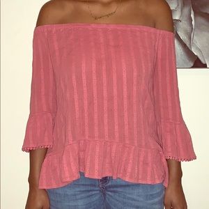 Off the shoulder top